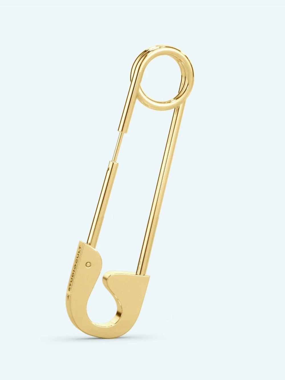 STUDIO CULT Oversized Safety Pin Earring Pair - Picture 2 of 3